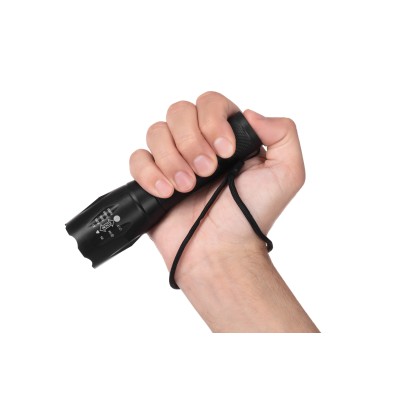 Ліхтар ручний акумуляторний 2E FLBL1812BI Micro-USB 1200мА·год 1200лм 10Вт 4 режими освітлення функція Power Bank IPX4 0.1кг (2E