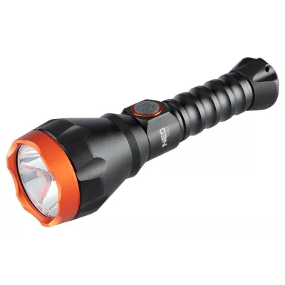 Ліхтар ручний акумуляторний Neo Tools, 4000мА•год, 500лм, 10Вт, 4 функції освітлення, алюмінієвий, IPX4 (99-070)