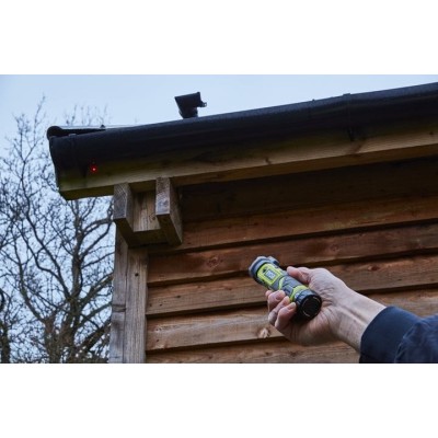 Ліхтар ручний акумуляторний Ryobi USB Lithium RLP4-120G, 4В, 2А·год, 640лм, 3 функції освітлення, поворотна головка, магніт (513