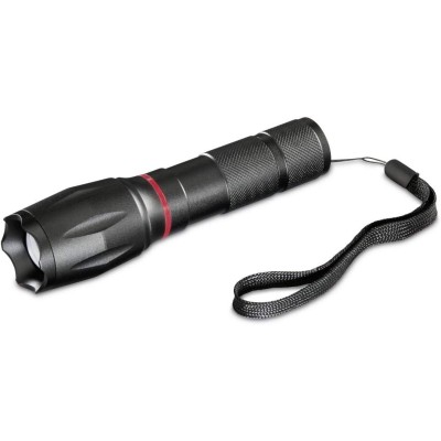 Ліхтар ручний на батарейках Hama SOLID PRO, AAAx3, 200лм, 5Вт, LED, чорний (00185808)