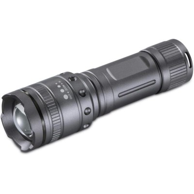Ліхтар ручний на батарейках Hama Ultra Pro LED Torch, AAAx4, 1000лм, 10Вт, LED, 4 функції освітлення, чорний (00185801)