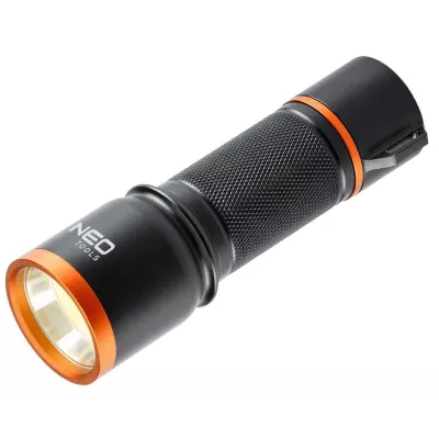 Ліхтар ручний на батарейках Neo Tools, AAх3, 200лм, 3Вт, алюмінієвий, IP20 (99-032)