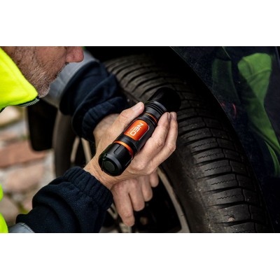Ліхтар ручний на батарейках Neo Tools, AAх6, 1500лм, 20Вт, 3 функції освітлення, алюмінієвий, IPX4 (99-036)