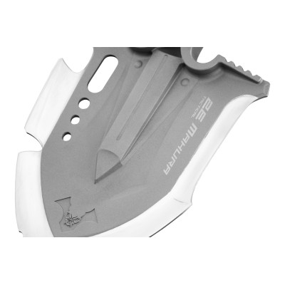 Лопата-мультитул тактична 2E Mahura Steel Gray розбірна, 23в1, з сумкою у комплекті, 107 см макс., 1.5 кг (2E-TSMTSF3-STGR)