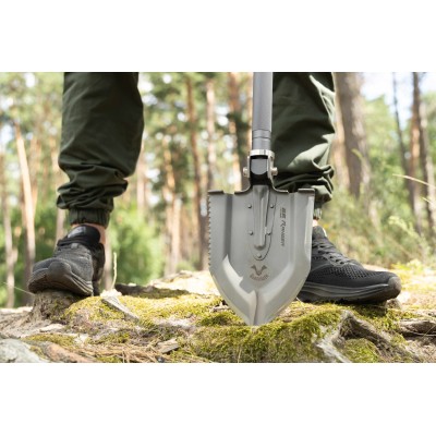 Лопата-мультитул тактична 2E Ranger Steel Gray розбірна, 22в1, з чохлом у комплекті, 103 см макс., 1.6 кг (2E-TSMTSF1-STGR)