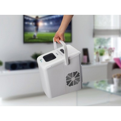 Льодогенератор побутовий Gorenje, 12кг/добу, 1.8л, дисплей, білий (IMD1200W)