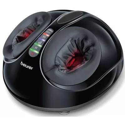Масажер Beurer для ніг, від мережі, 3 режими, шиацу, підігрів, чорний (FM_90)