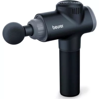Масажер Beurer для тіла, літій-іонний акум., фасціальний, 6 насадок, чорний (MG_180)