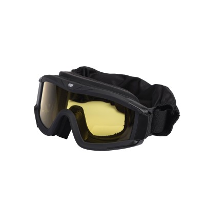 Маска тактична, захисна 2E Hawk WS Black Anti-fog, 3-х шаровий ущільнювач, сумка, 3 лінзи