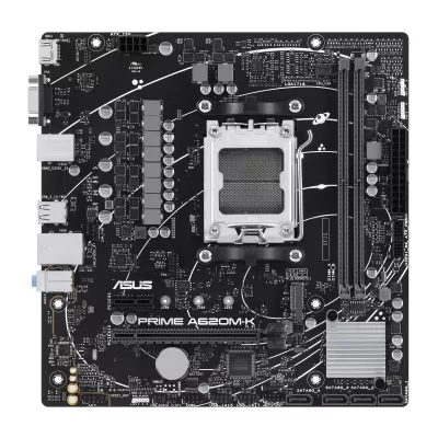 Материнcька плата ASUS PRIME A620M-K sAM5 A620 2xDDR5 HDMI D-Sub mATX (90MB1F40-M0EAY0)