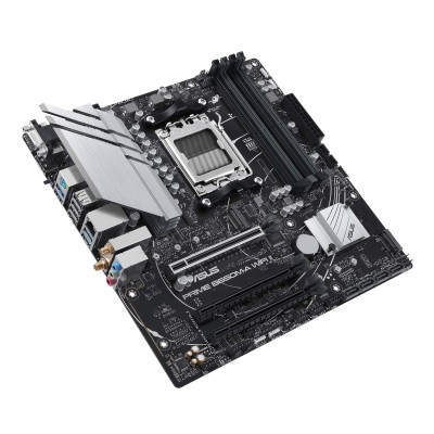 Материнcька плата ASUS PRIME B650M-A WIFI II sAM5 B650 4xDDR5 M.2 D-Sub HDMI DP WiFi BT mATX (90MB1EG0-M0EAY0)