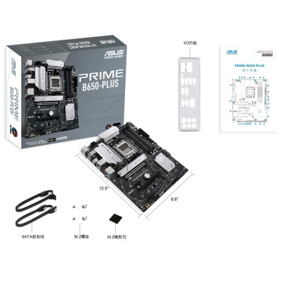 Материнcька плата ASUS PRIME B650-PLUS sAM5 B650 4xDDR5 M.2 HDMI DP ATX (90MB1BS0-M0EAY0)