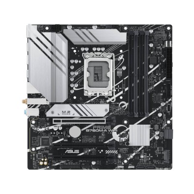 Материнcька плата ASUS PRIME B760M-A WIFI s1700 B760 4xDDR5 M.2 HDMI DP Wi-Fi BT mATX (90MB1EL0-M1EAY0) Материнcька плата ASUS PRIME B760M-A WIFI s1700 B760 4xDDR5 M.2 HDMI DP Wi-Fi BT mATX (90MB1EL0-M1EAY0)