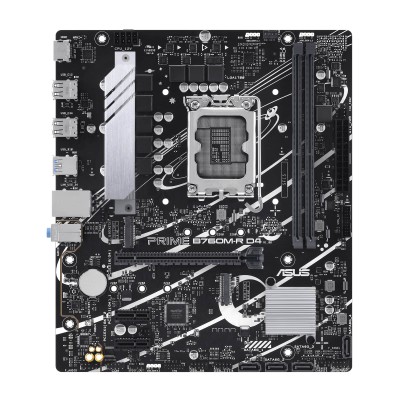 Материнcька плата ASUS PRIME B760M-R D4 s1700 B760 2xDDR4 M.2 HDMI mATX (90MB1HA0-M0EAY0)