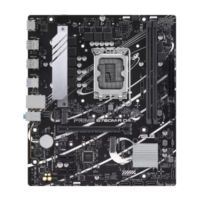 Материнcька плата ASUS PRIME B760M-R D4 s1700 B760 2xDDR4 M.2 HDMI mATX (90MB1HA0-M0EAY0)