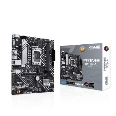 Материнcька плата ASUS PRIME H610M-A-CSM s1700 H610 2xDDR5 M.2 HDMI D-Sub DP mATX (90MB1G20-M0EAYC) Материнcька плата ASUS PRIME H610M-A-CSM s1700 H610 2xDDR5 M.2 HDMI D-Sub DP mATX (90MB1G20-M0EAYC)