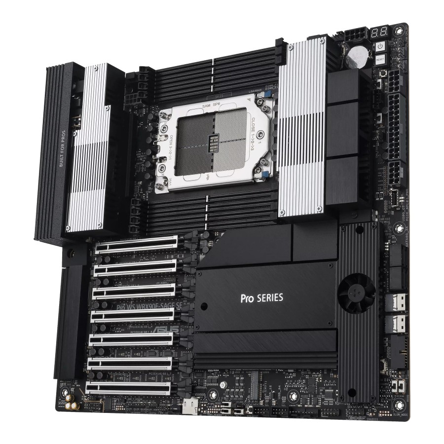 Материнcька плата ASUS PRO WS WRX90E-SAGE SE sTR5 WRX90 8xDDR5 M.2 EEB (90MB1FW0-M0EAY0) Материнcька плата ASUS PRO WS WRX90E-SAGE SE sTR5 WRX90 8xDDR5 M.2 EEB (90MB1FW0-M0EAY0)