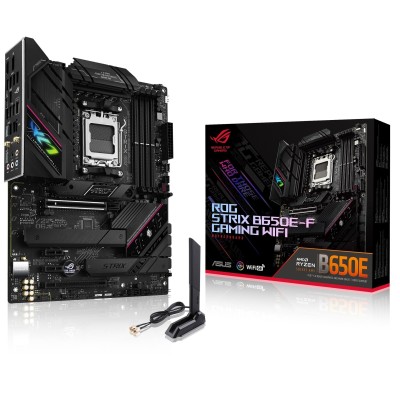 Материнcька плата ASUS ROG STRIX B650E-F GAMING WIFI sAM5 B650 4xDDR5 M.2 HDMI DP WiFi BT ATX (90MB1BQ0-M0EAY0)