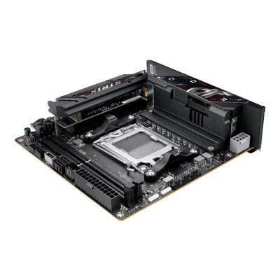 Материнcька плата ASUS ROG STRIX B850-I GAMING WIFI sAM5 B850 2xDDR5 M.2 HDMI USB Type-C WiFi BT mITX (90MB1K30-M0EAY0)