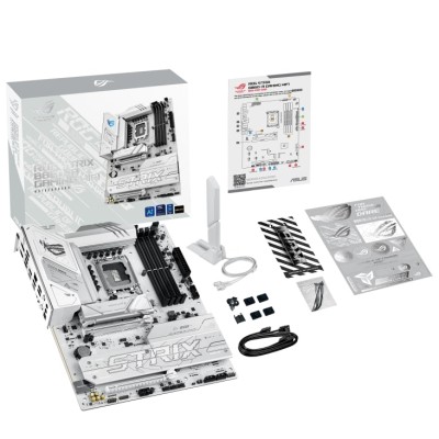 Материнcька плата ASUS ROG STRIX B860-A GAMING WIFI s1851 B860 4xDDR5 M.2 DP HDMI USB Type-C Wi-Fi BT ATX білий (90MB1JI0-M0EAY0 Материнcька плата ASUS ROG STRIX B860-A GAMING WIFI s1851 B860 4xDDR5 M.2 DP HDMI USB Type-C Wi-Fi BT ATX білий (90MB1JI0-M0EAY0