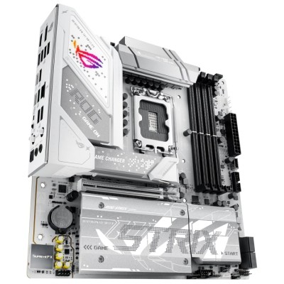 Материнcька плата ASUS ROG STRIX B860-G GAMING WIFI s1851 B860 4xDDR5 M.2 DP HDMI USB Type-C Wi-Fi BT mATX білий (90MB1JF0-M0EAY