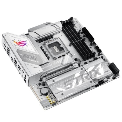 Материнcька плата ASUS ROG STRIX B860-G GAMING WIFI s1851 B860 4xDDR5 M.2 DP HDMI USB Type-C Wi-Fi BT mATX білий (90MB1JF0-M0EAY