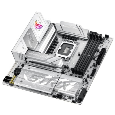 Материнcька плата ASUS ROG STRIX B860-G GAMING WIFI s1851 B860 4xDDR5 M.2 DP HDMI USB Type-C Wi-Fi BT mATX білий (90MB1JF0-M0EAY