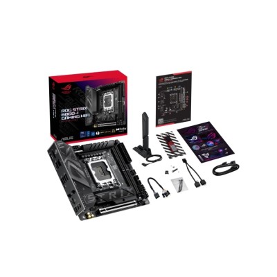 Материнcька плата ASUS ROG STRIX B860-I GAMING WIFI s1851 B860 2xDDR5 M.2 DP HDMI USB Type-C Wi-Fi BT mITX (90MB1JB0-M0EAY0) Материнcька плата ASUS ROG STRIX B860-I GAMING WIFI s1851 B860 2xDDR5 M.2 DP HDMI USB Type-C Wi-Fi BT mITX (90MB1JB0-M0EAY0)