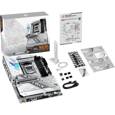 Материнcька плата ASUS ROG STRIX X870-A GAMING WIFI sAM5 X870 4xDDR5 M.2 HDMI DP WiFi BT ATX (90MB1IF0-M0EAY0)