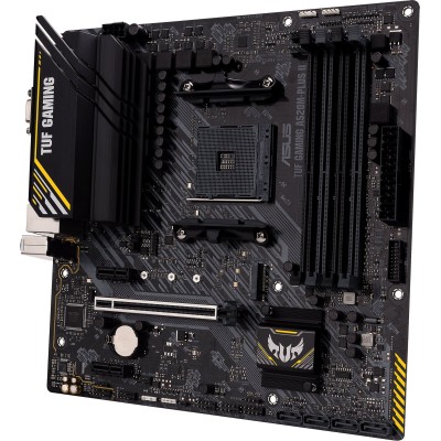 Материнcька плата ASUS TUF GAMING A520M-PLUS II sAM4 A520 4xDDR4 HDMI DVI D-Sub mATX (90MB17G0-M0EAY0)