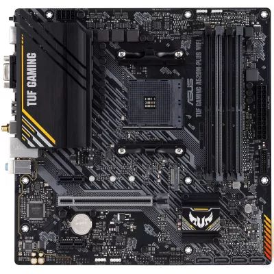 Материнcька плата ASUS TUF GAMING A520M-PLUS WIFI sAM4 A520 4xDDR4 HDMI DVI D-Sub Wi-Fi BT mATX (90MB17F0-M0EAY0)