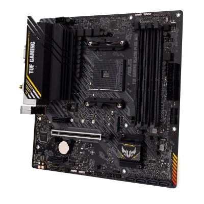 Материнcька плата ASUS TUF GAMING A520M-PLUS WIFI sAM4 A520 4xDDR4 HDMI DVI D-Sub Wi-Fi BT mATX (90MB17F0-M0EAY0)