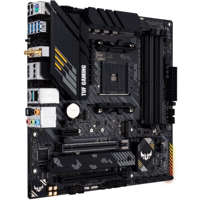 Материнcька плата ASUS TUF GAMING B550M-PLUS WIFI II sAM4 B550 4xDDR4 M.2 HDMI DP Wi-Fi BT mATX (90MB19Y0-M0EAY0)