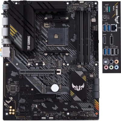 Материнcька плата ASUS TUF GAMING B550-PLUS sAM4 B550 4xDDR4 M.2 HDMI DP ATX (90MB14G0-M0EAY0)