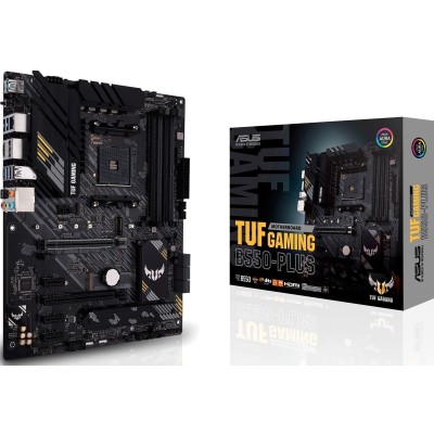 Материнcька плата ASUS TUF GAMING B550-PLUS sAM4 B550 4xDDR4 M.2 HDMI DP ATX (90MB14G0-M0EAY0)