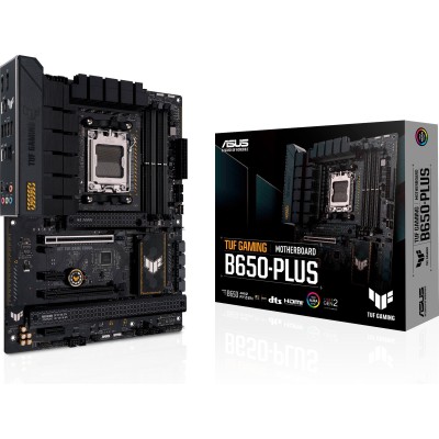 Материнcька плата ASUS TUF GAMING B650-PLUS sAM5 B650 4xDDR5 M.2 HDMI DP ATX (90MB1BY0-M0EAY0)