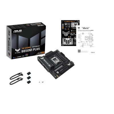 Материнcька плата ASUS TUF GAMING B850M-PLUS sAM5 B850 4xDDR5 M.2 HDMI DP mATX (90MB1IX0-M0EAY0)