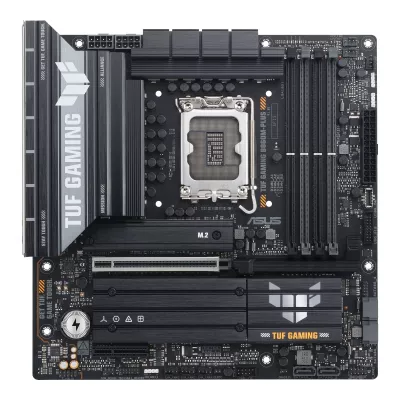 Материнcька плата ASUS TUF GAMING B860M-PLUS s1851 B860 4xDDR5 M.2 DP HDMI USB Type-C mATX (90MB1JW0-M0EAY0)