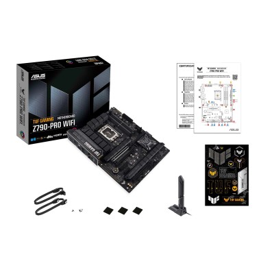 Материнcька плата ASUS TUF GAMING Z790-PRO WIFI s1700 Z790 4xDDR5 M.2 HDMI DP Wi-Fi BT ATX (90MB1FJ0-M0EAY0) Материнcька плата ASUS TUF GAMING Z790-PRO WIFI s1700 Z790 4xDDR5 M.2 HDMI DP Wi-Fi BT ATX (90MB1FJ0-M0EAY0)