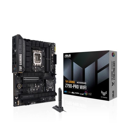 Материнcька плата ASUS TUF GAMING Z790-PRO WIFI s1700 Z790 4xDDR5 M.2 HDMI DP Wi-Fi BT ATX (90MB1FJ0-M0EAY0) Материнcька плата ASUS TUF GAMING Z790-PRO WIFI s1700 Z790 4xDDR5 M.2 HDMI DP Wi-Fi BT ATX (90MB1FJ0-M0EAY0)