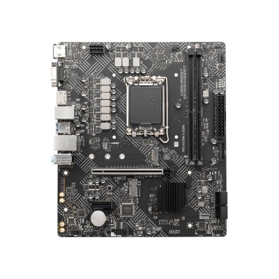 Материнcька плата MSI PRO H610M-G DDR4 s1700 H610 2xDDR4 M.2 HDMI DP D-Sub mATX (911-7D46-221) Материнcька плата MSI PRO H610M-G DDR4 s1700 H610 2xDDR4 M.2 HDMI DP D-Sub mATX (911-7D46-221)