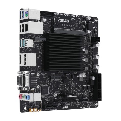 Материнська плата ASUS PRIME N100I-D D4-CSM CPU Intel N100 Quad-Core 2.0GHz 1xDDR4 SO-DIMM D-Sub HDMI DP Com mITX (90MB1F70-M0EA