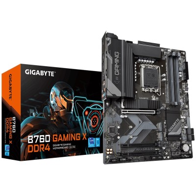 Материнська плата GIGABYTE B760 GAMING X DDR4 s1700 B760 4xDDR4 HDMI DP ATX (B760_GAMING_X_DDR4)