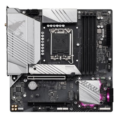 Материнська плата GIGABYTE B760M AORUS ELITE AX s1700 B760 4xDDR5 M.2 HDMI DP Wi-Fi BT mATX (B760M_AORUS_ELITE_AX) Материнська плата GIGABYTE B760M AORUS ELITE AX s1700 B760 4xDDR5 M.2 HDMI DP Wi-Fi BT mATX (B760M_AORUS_ELITE_AX)