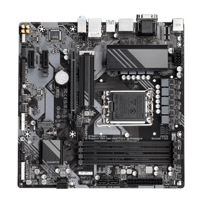 Материнська плата GIGABYTE B760M DS3H s1700 B760 4xDDR5 M.2 HDMI DP mATX (B760M_DS3H) Материнська плата GIGABYTE B760M DS3H s1700 B760 4xDDR5 M.2 HDMI DP mATX (B760M_DS3H)