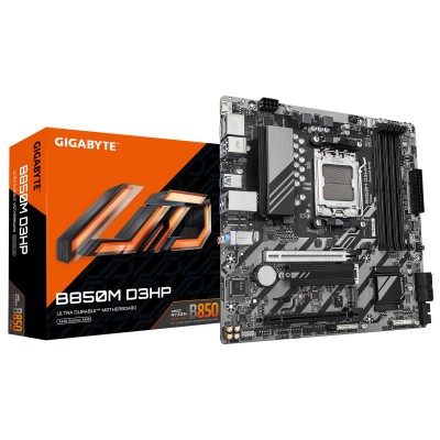 Материнська плата GIGABYTE B850M D3HP sAM5 B850 4xDDR5 M.2 HDMI DP mATX (B850M_D3HP) Материнська плата GIGABYTE B850M D3HP sAM5 B850 4xDDR5 M.2 HDMI DP mATX (B850M_D3HP)