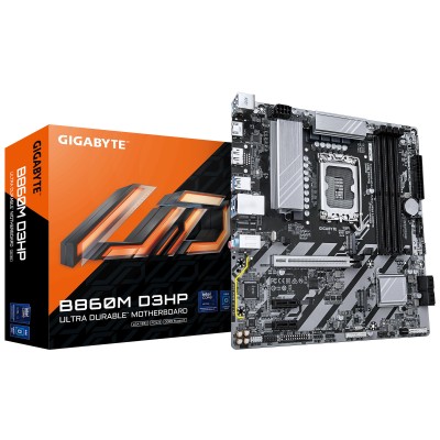 Материнська плата GIGABYTE B860M D3HP sAM5 B860 4xDDR5 M.2 HDMI DP mATX (B860M_D3HP)