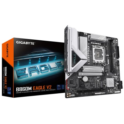 Материнська плата GIGABYTE B860M EAGLE V2 s1851 B860 2xDDR5 M.2 HDMI DP mATX (B860M_EAGLE_V2)