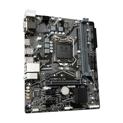 Материнська плата GIGABYTE H410M H V2 s1200 H470 2xDDR4 M.2 HDMI D-Sub mATX (H410M_H_V2)