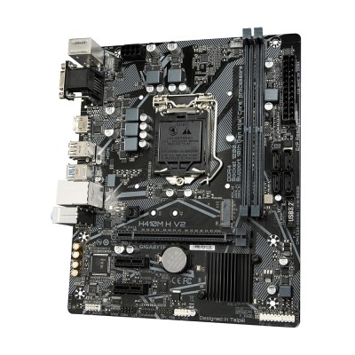 Материнська плата GIGABYTE H410M H V2 s1200 H470 2xDDR4 M.2 HDMI D-Sub mATX (H410M_H_V2)